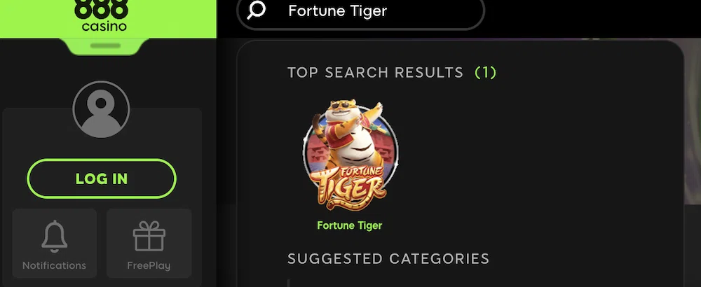 888casino Fortune Tiger