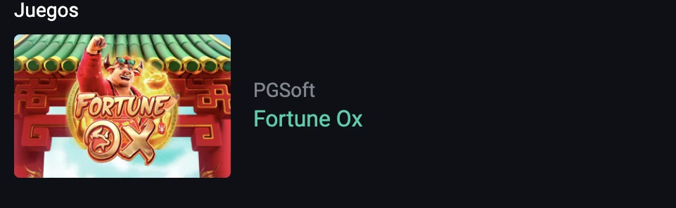 Estrela Bet Fortune Ox